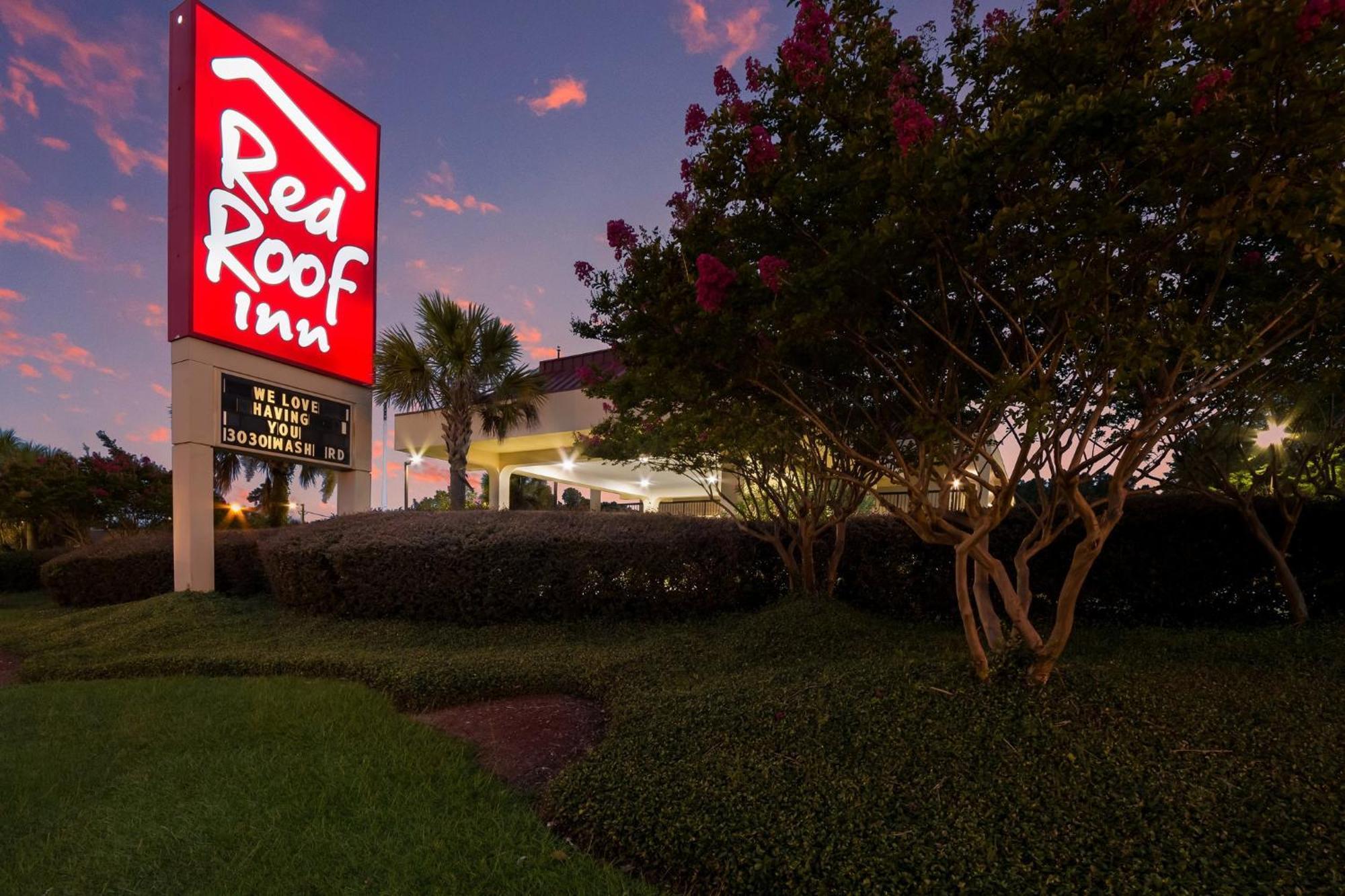 Red Roof Inn Augusta - Washington Road Eksteriør billede
